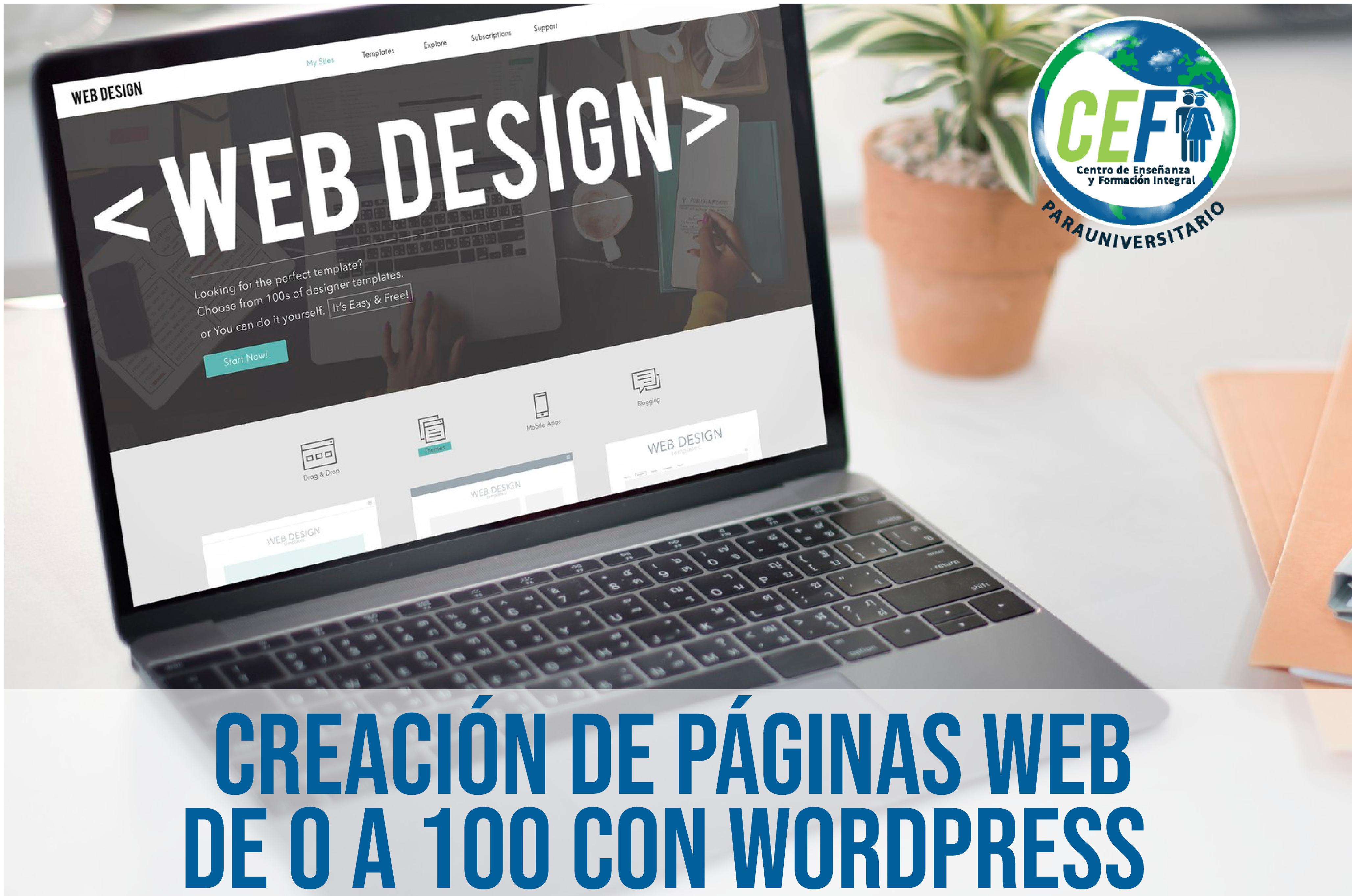 Creación de Páginas Web de 0 a 100 con WordPress